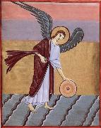 GUARIENTO d Arpo Angel with Millstone oil painting on canvas